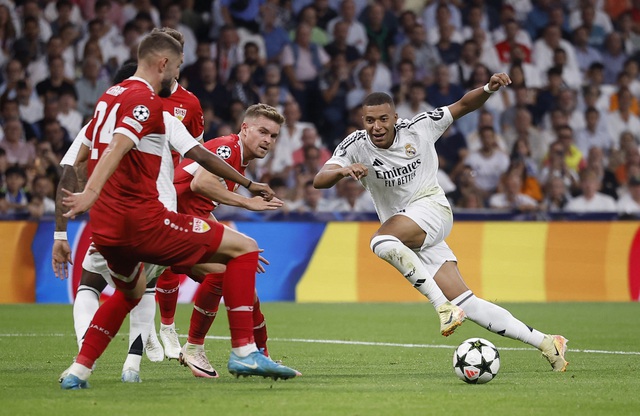 Mbappe khai hỏa, Real Madrid mở màn chật vật tại Champions League- Ảnh 2.