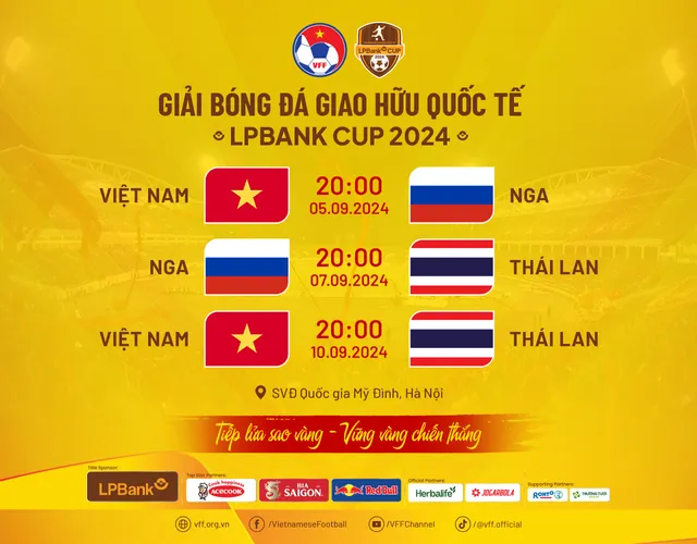 VTV tường thuật trực tiếp các trận đấu của ĐT Việt Nam tại LPBank Cup 2024 - Ảnh 2.